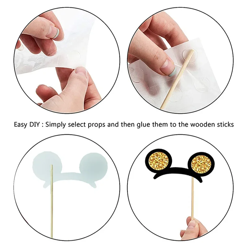 16 PCS Photography Props, Funn - Photography Game 评论和价格
