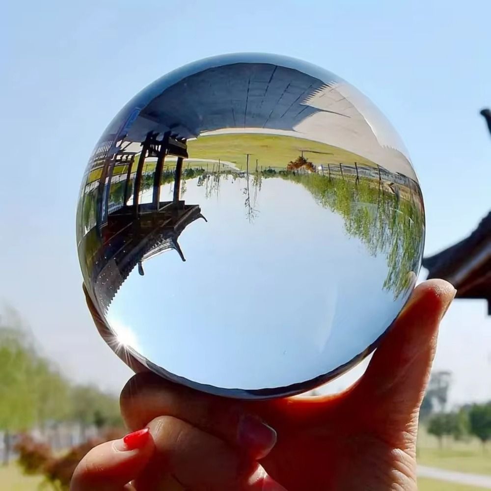 Round Crystal Glass Ball Ultra - Lens Ball Crystal 评论和价格