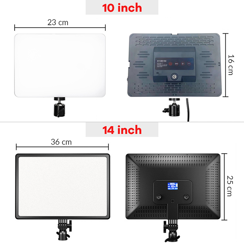 14inch 10inch LED Video Light  - Video Led Light Panel 评论和价格