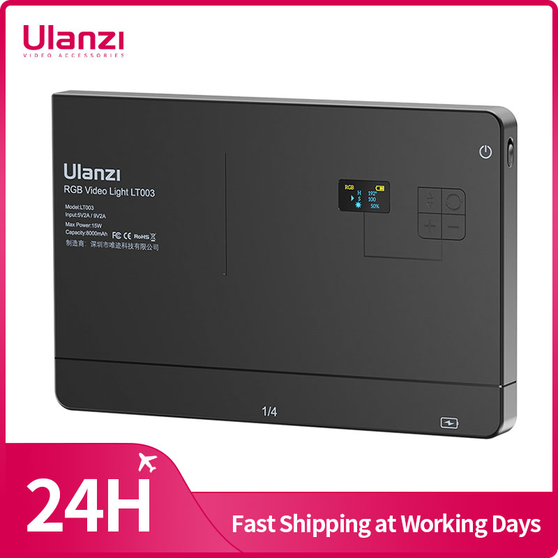 Ulanzi LT003 15W RGB Video Lig - Video Led Light Panel 评论和价格