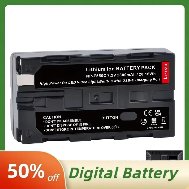 NP-F550C NP-F550 F570 Battery  - Video Led Light Panel 评论和价格