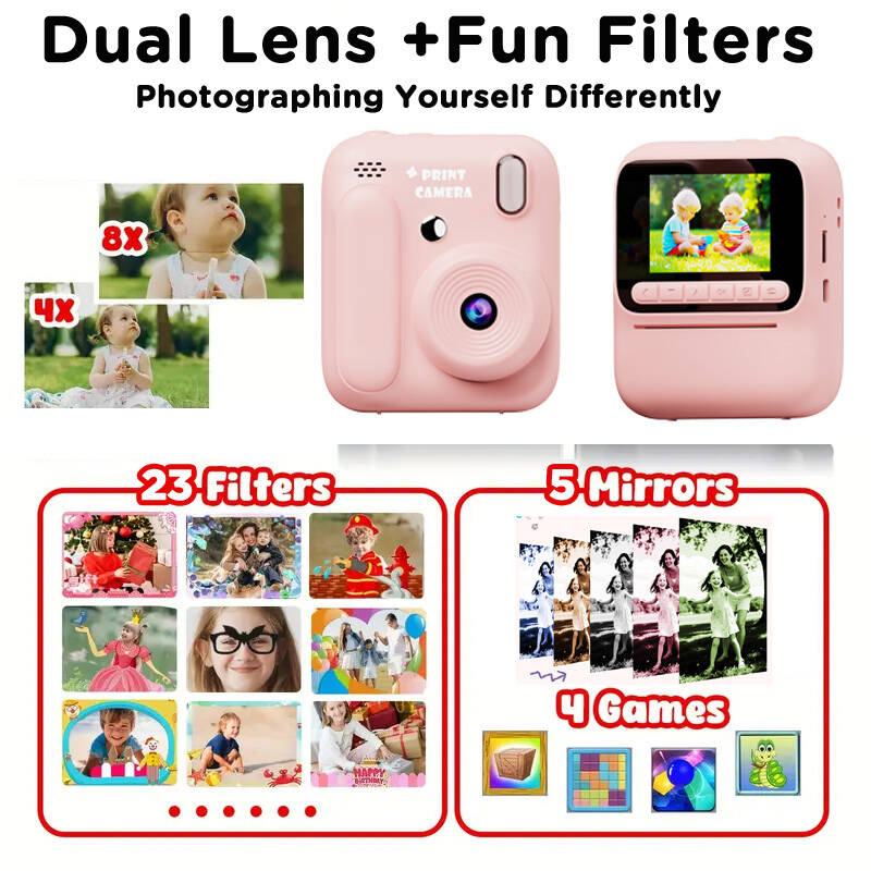 Color Printing Camera Kids Ins - Photography Game 评论和价格