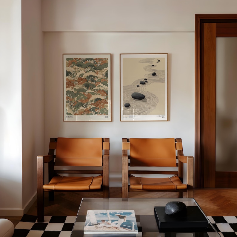 2pcs Japandi Zen Canvas Wall A - Photography Types 评论和价格