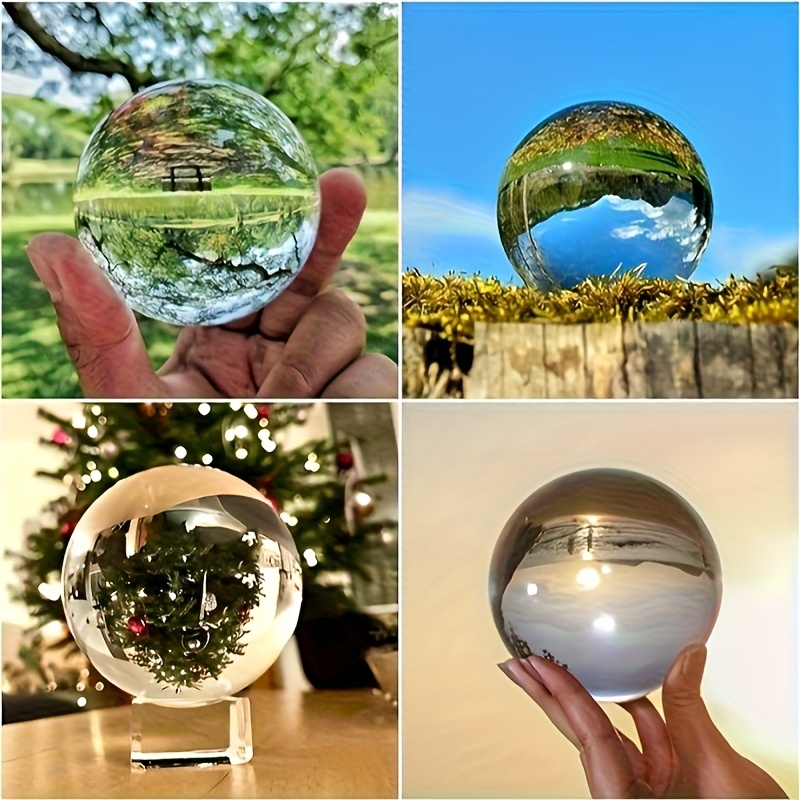 Clear Lens Globe Crystal Glass - Lens Ball Crystal 评论和价格