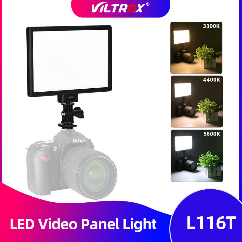 Viltrox L116T LCD Bi-Color & D - Video Led Light Panel 评论和价格
