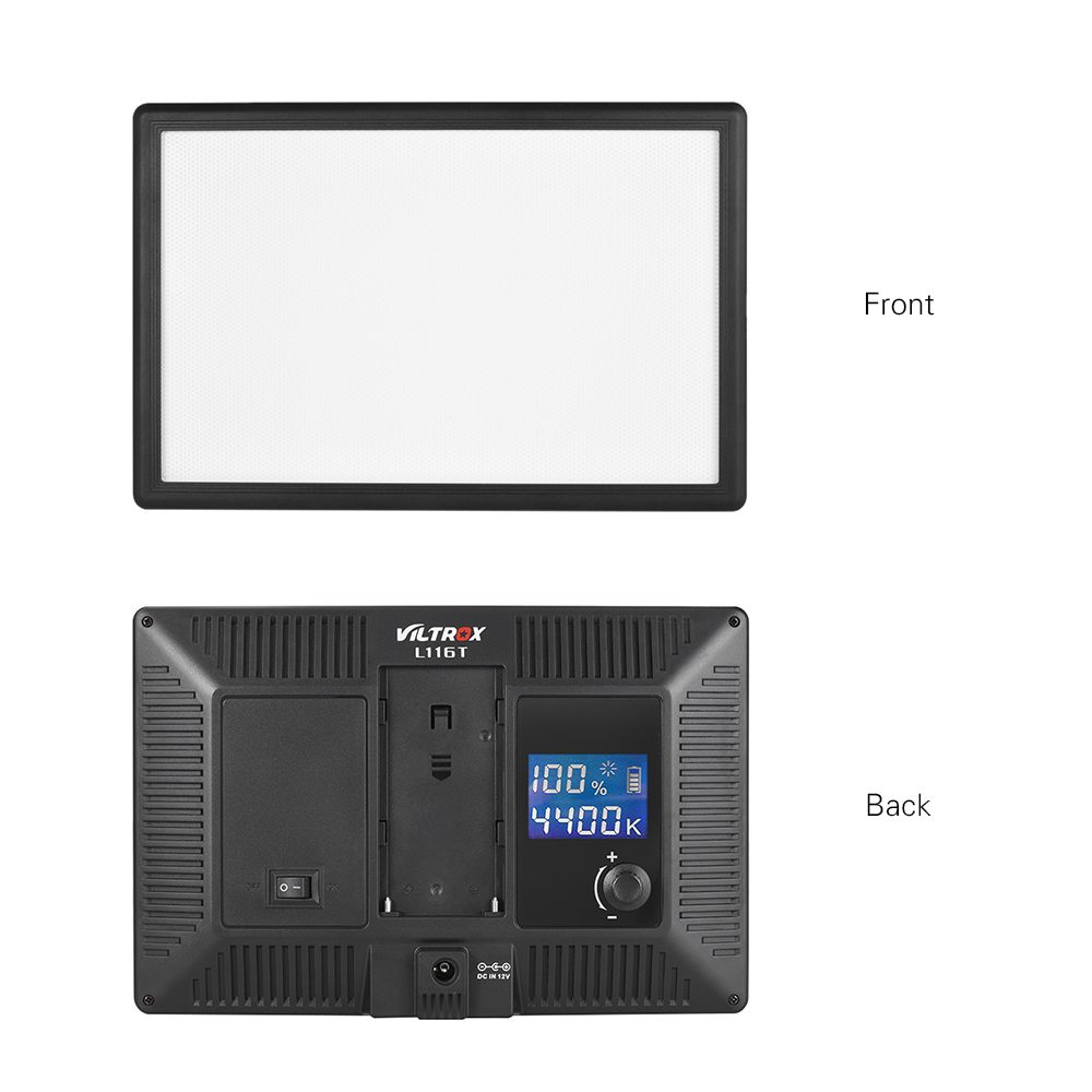 Viltrox L116T LCD Bi-Color & D - Video Led Light Panel 评论和价格