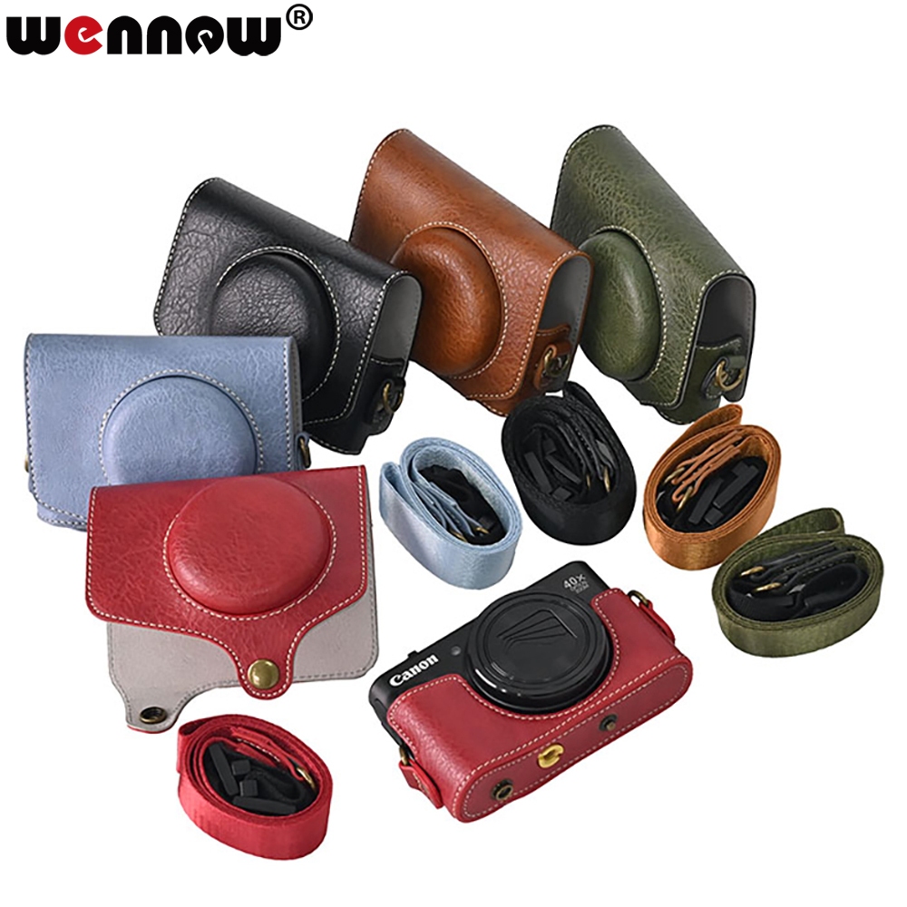 Retro Camera Bag PU Leather Ha - Photography Zone System 评论和价格