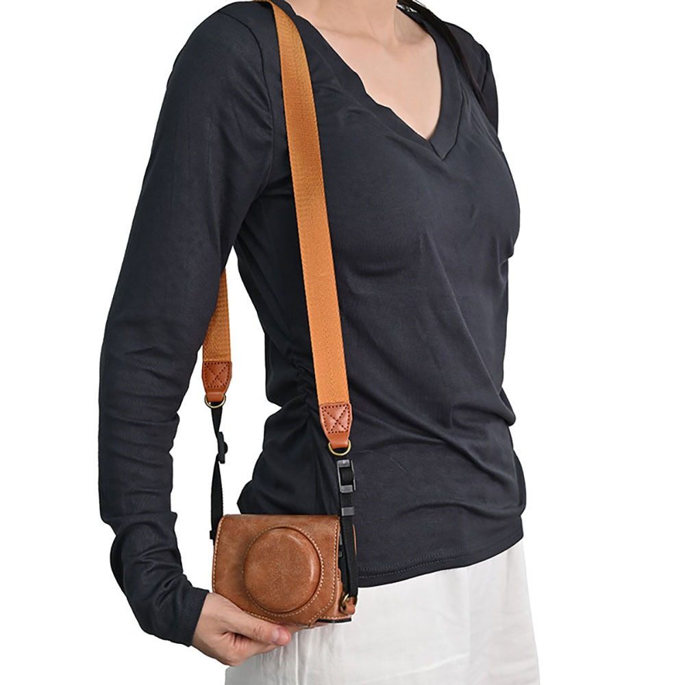 Retro Camera Bag PU Leather Ha - Photography Zone System 评论和价格