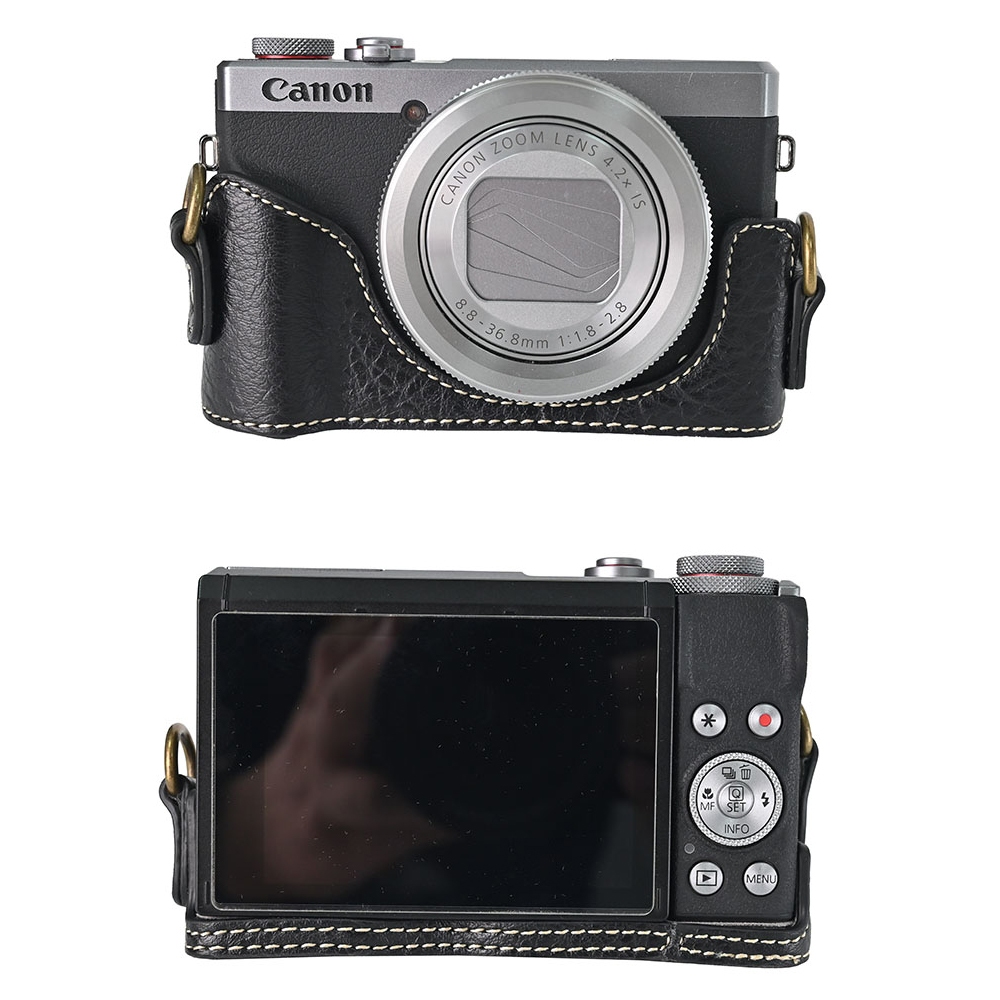 Retro Camera Bag PU Leather Ha - Photography Zone System 评论和价格