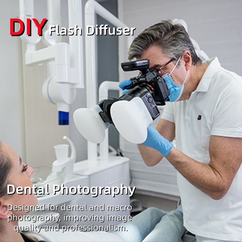2pcs Silicone Softbox Dental M - Photography Natural Lighting 评论和价格