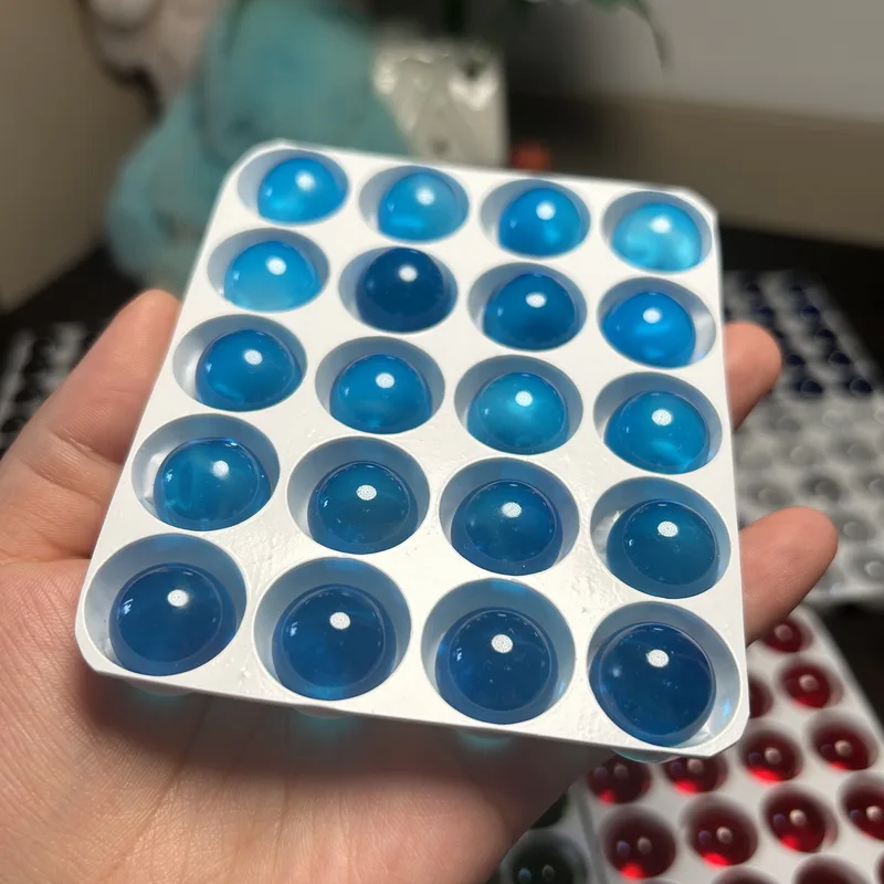 10/20pcs Solid Color Glass Bal - Photography Game 评论和价格
