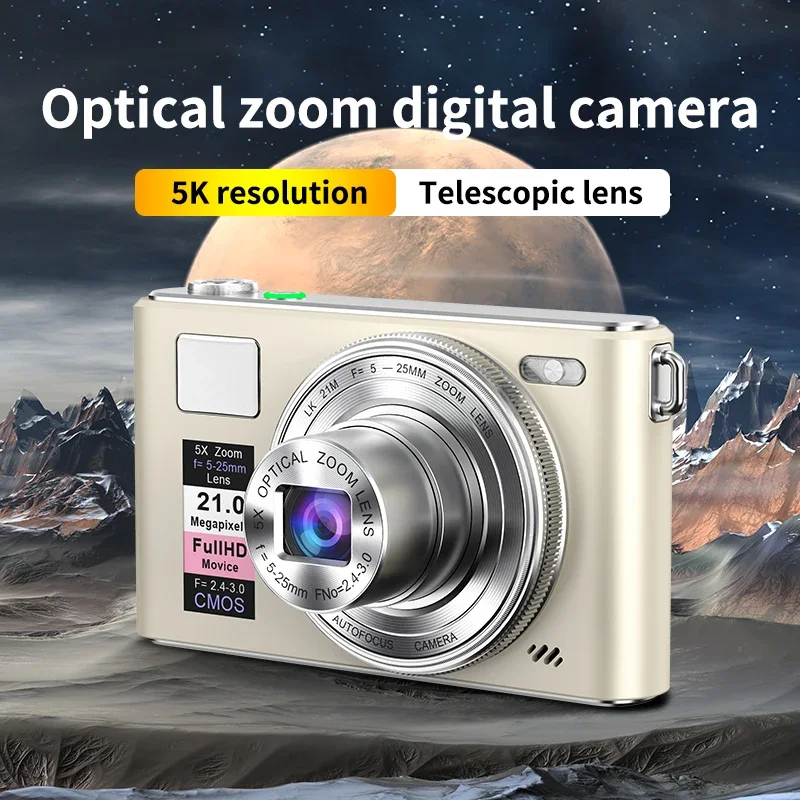 5K 64MP HD Digital Camera 5X O - Photography Natural Lighting 评论和价格