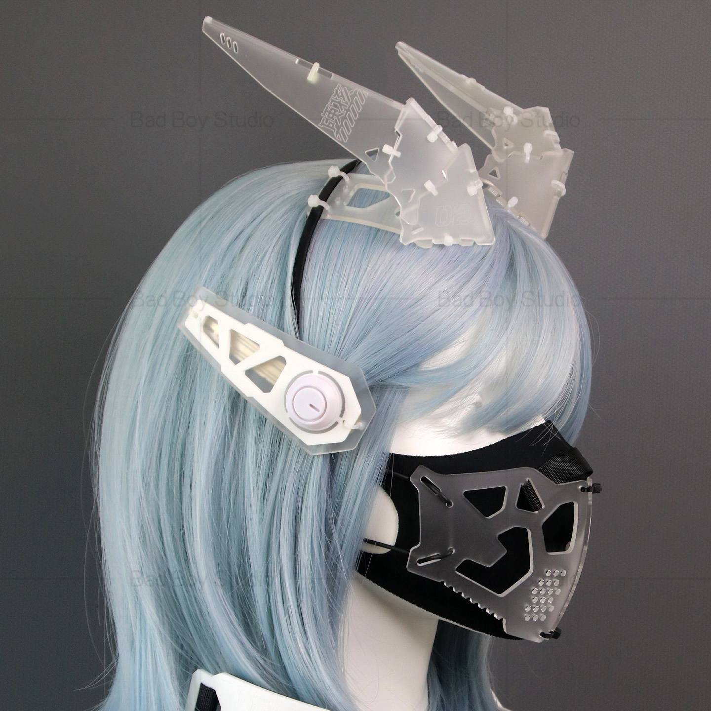 Sci-fi Sense Punk Headdress Ma - Photography Game 评论和价格